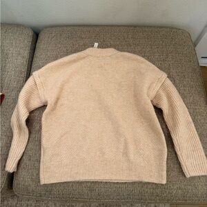 Madewell Soft Cream Knit Pullover